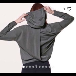 Lululemon Twisted & Tucked Hoodie Dark  Shadow 4